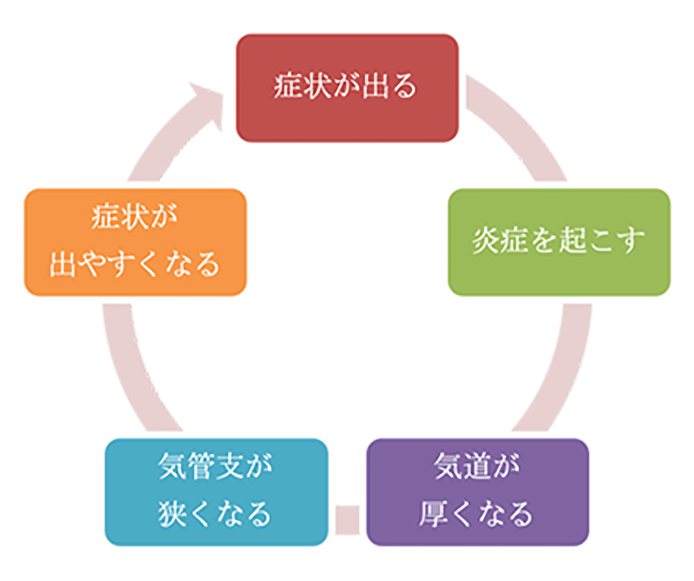 気道のリモデリング